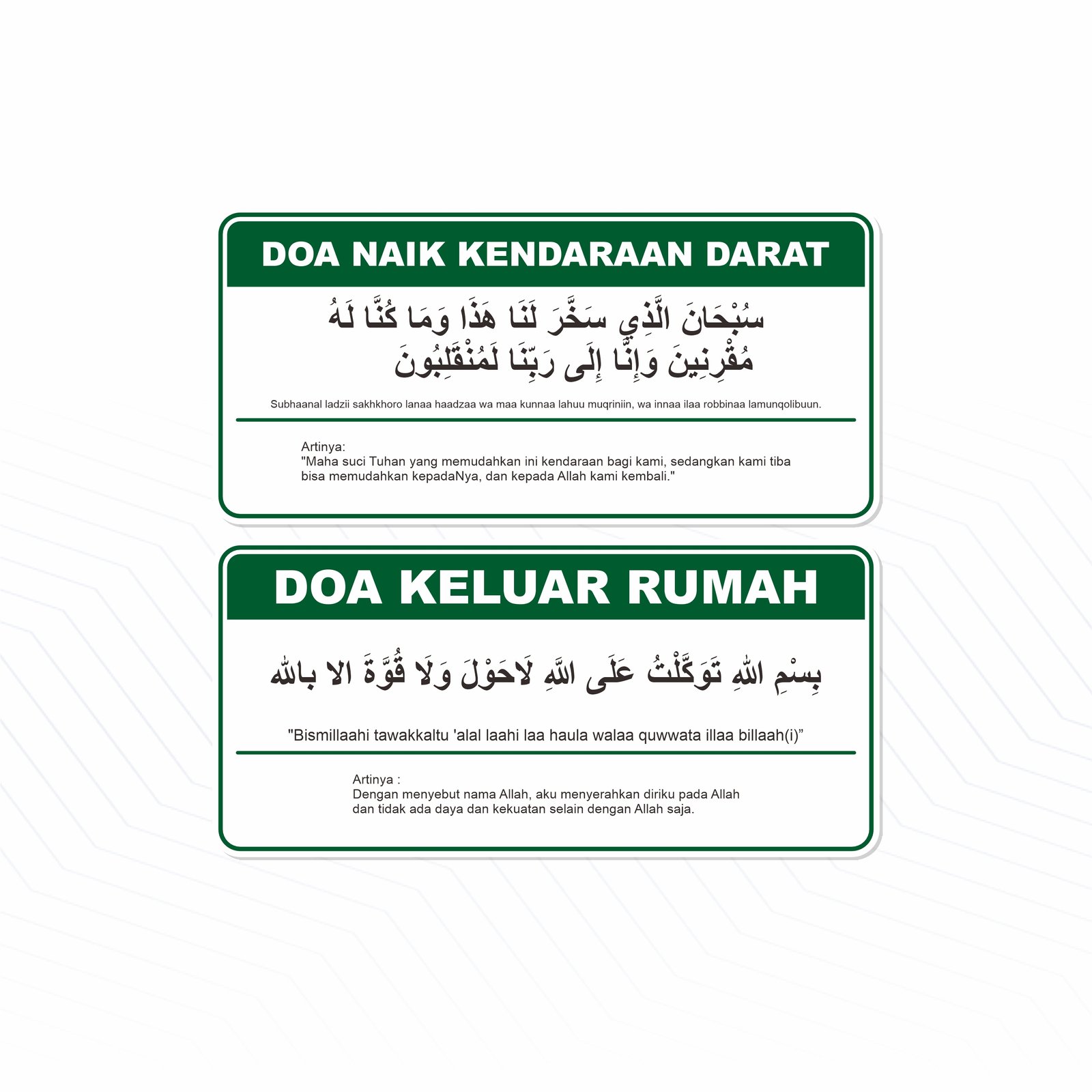 Sticker Doa