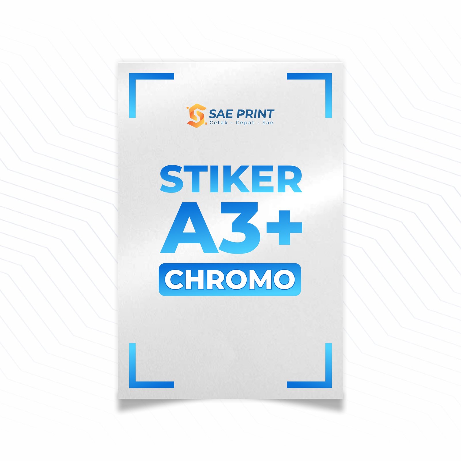 Stiker Chromo A3+